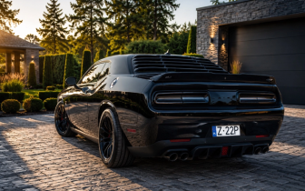 coupe Dodge  Challenger 2016 Černý