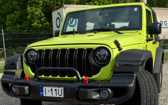 suv Jeep  Wrangler 2016 Zelený