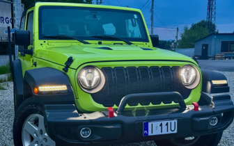 suv Jeep  Wrangler 2016 Zelený
