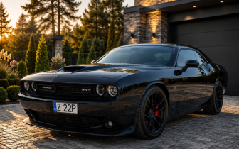 coupe Dodge  Challenger 2016 Černý